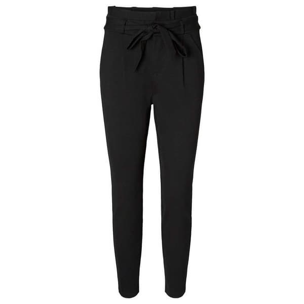 Vero Moda Byxor Loose Paperbag Svart M / 30 Kvinna