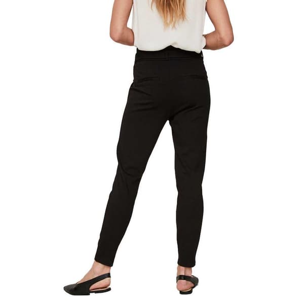 Vero Moda Byxor Loose Paperbag Svart M / 30 Kvinna