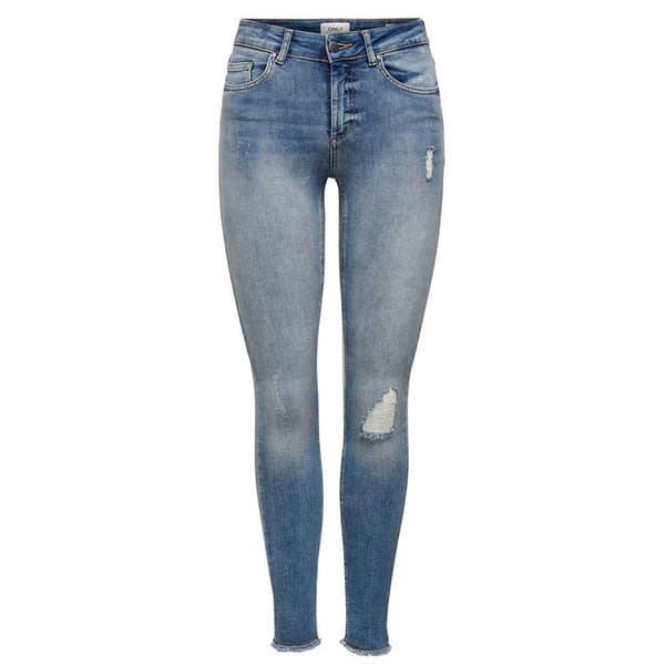 Only Nilkka Raw Rea Blush Life Mi Skinny 334 Housut Sininen XS / 32 Nainen
