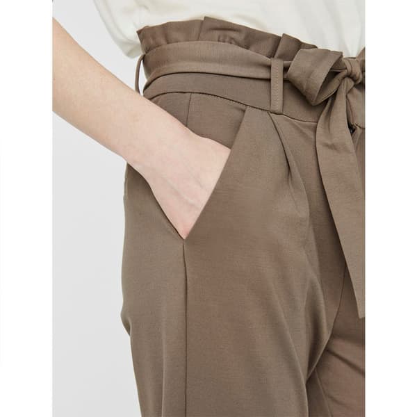 Vero Moda Bukser Loose Paperbag Brun M / 32 Kvinde