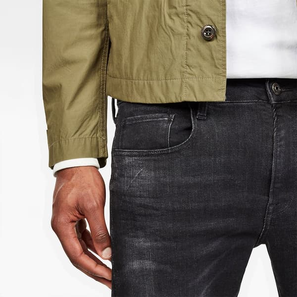 G-star Jeansshorts 3301 Slim Grå 32 Man