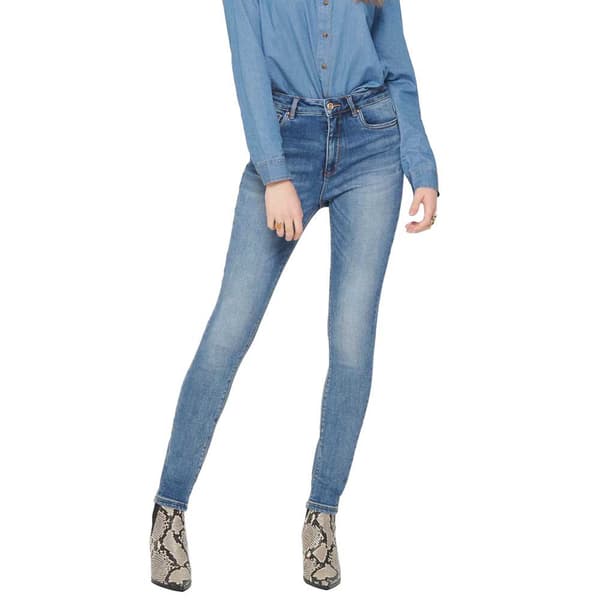 Only Farkut Mila High Waist Skinny Ankle Bb Bj13995 Sininen 26 / 34 Nainen