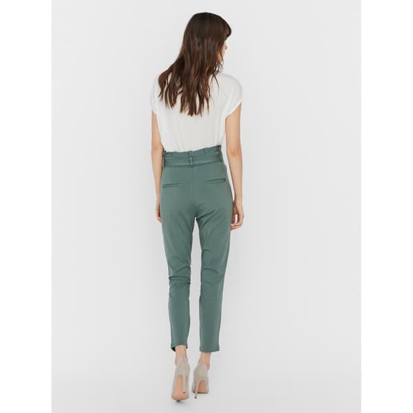 Vero Moda Byxor Loose Paperbag Grönt 2XL / 30 Kvinna