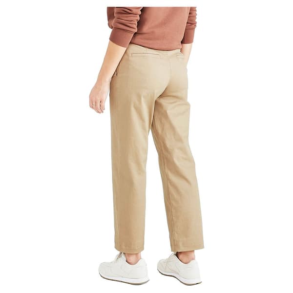 Dockers Byxor Med Hög Midja Beige 28 Kvinna
