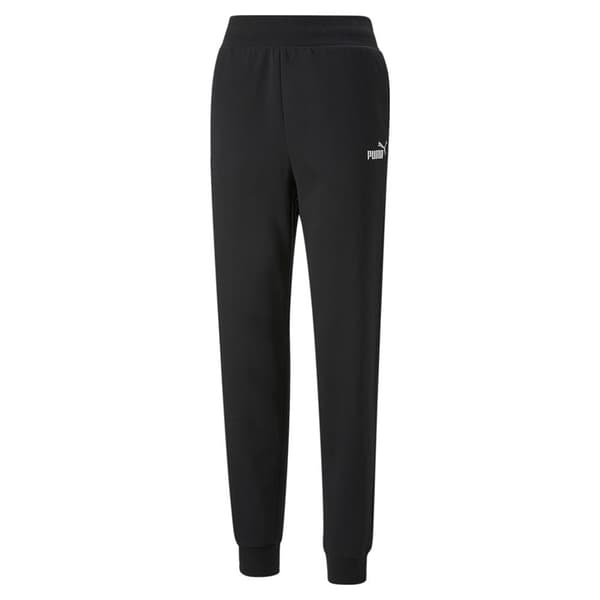 Puma Bukser Essentials+ Embroidery High-waist Fl Cl Sort S Kvinde