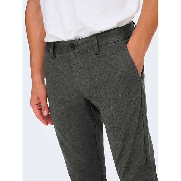 Only & Sons Byxor Mark Tap Herringbone 2911 Grå 28 / 30 Man