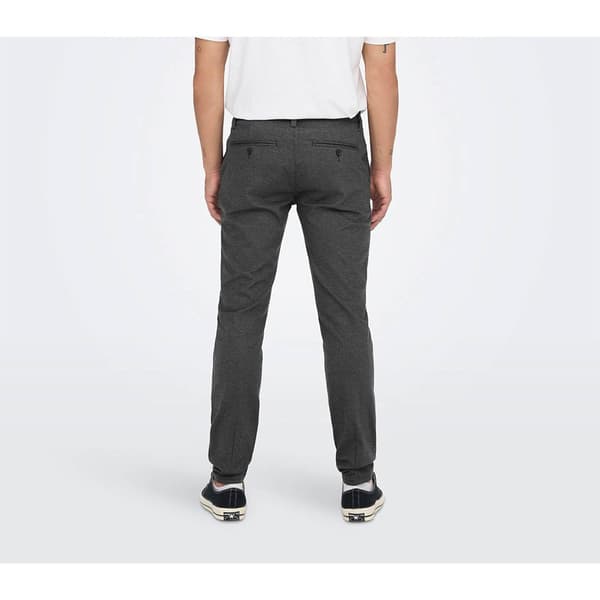 Only & Sons Byxor Mark Tap Herringbone 2911 Grå 28 / 30 Man