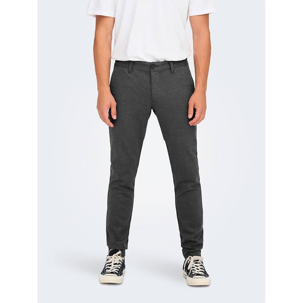 Only & Sons Byxor Mark Tap Herringbone 2911 Grå 28 / 30 Man