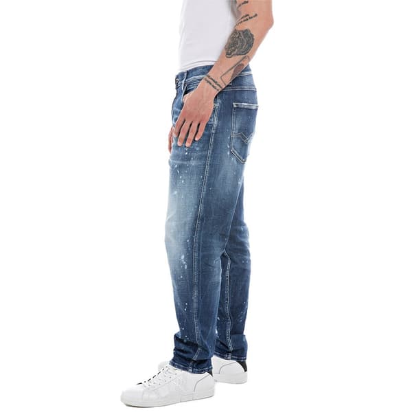 Replay Jeans M1030v.000.689 478 Blå 33 / 32 Mand