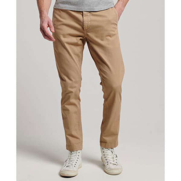 Superdry Chino Bukser Officers Slim Chino Trousers Beige 34 / 32 Mand