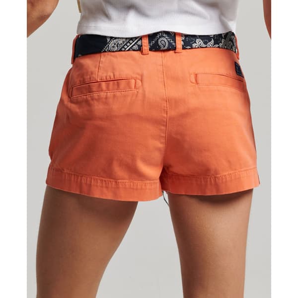 Superdry Chino-shortsit Vintage Hot Oranssi L Nainen