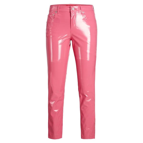 Jack & Jones Byxor Med Hög Midja Berlin Slim Fit Rosa M Kvinna
