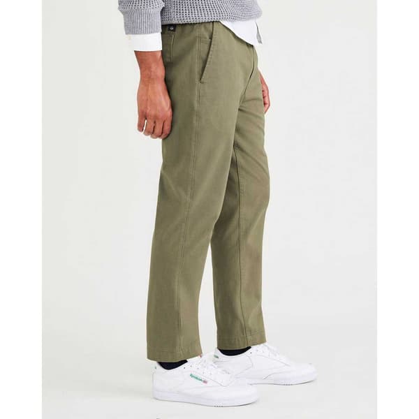Dockers Almindelige Taljebukser Casual Pull On Grøn XL Mand