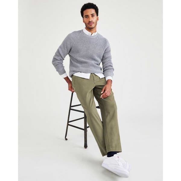 Dockers Almindelige Taljebukser Casual Pull On Grøn XL Mand