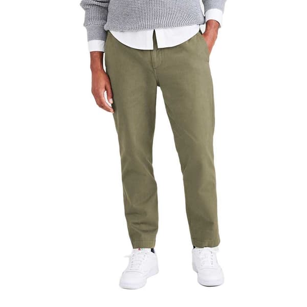 Dockers Almindelige Taljebukser Casual Pull On Grøn XL Mand