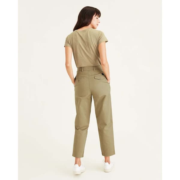 Dockers Vanliga Midjebyxor Original Beige 29 Kvinna