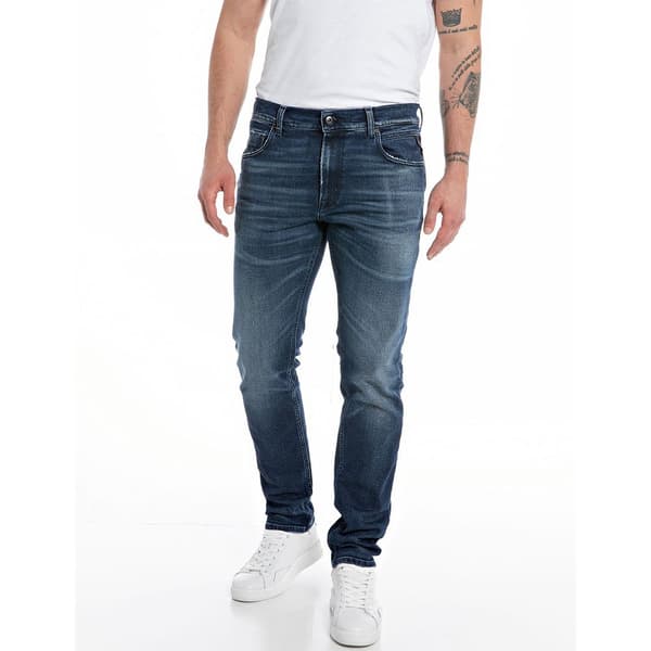 Replay Jeans M1021p.000.753 586 Blå 32 / 32 Mand