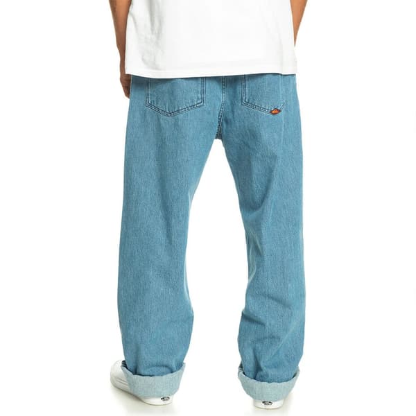 Quiksilver Jeans Baggy Nineties Wash Blå 32 Man