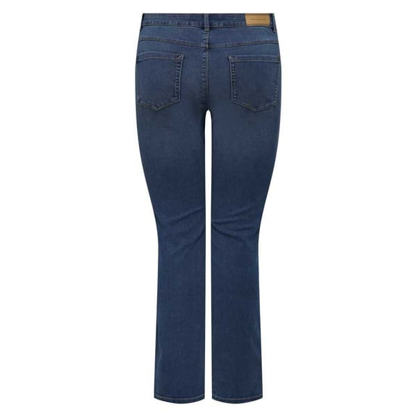 Only Jeans Med Høj Talje Augusta St Blå 44 / 34 Kvinde