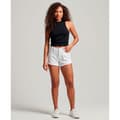 Miniatyrbillede 3 af 5: Superdry Shorts Studios High Rise Denim Hvid 28 Kvinde