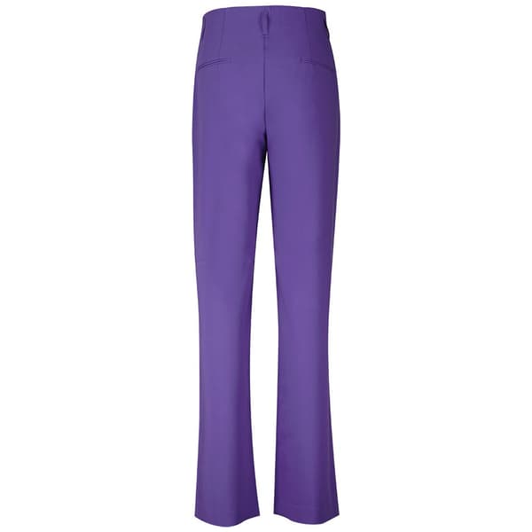 Salsa Jeans Byxor Med Hög Midja 21006912 Straight Fit Lila M / 34 Kvinna