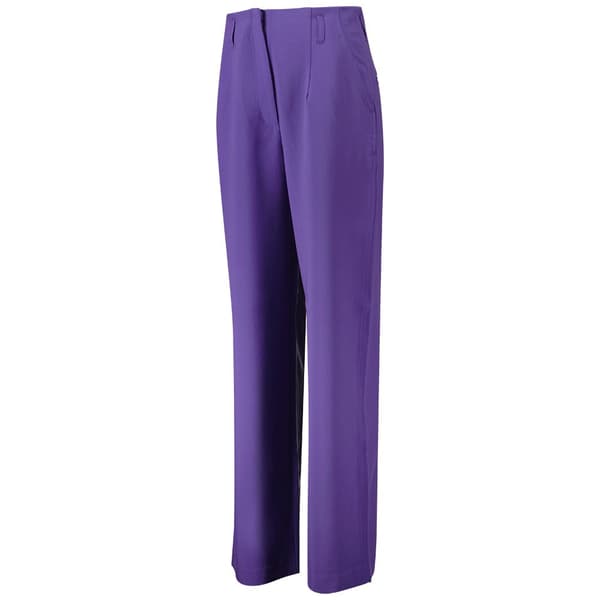 Salsa Jeans Byxor Med Hög Midja 21006912 Straight Fit Lila M / 34 Kvinna