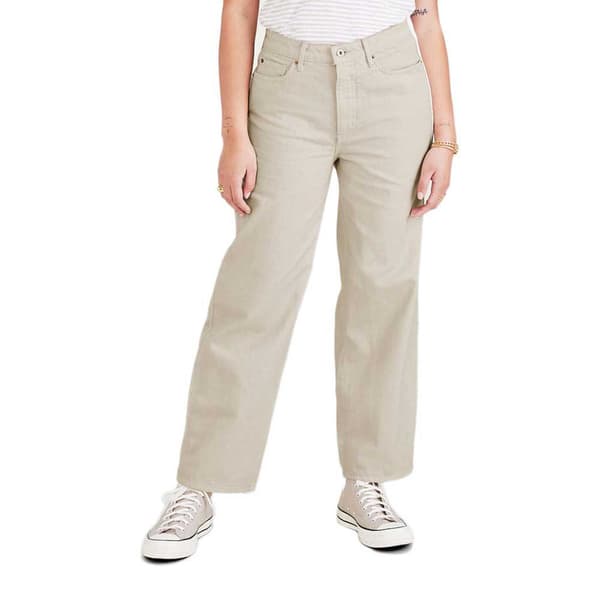 Dockers Jeans High Straight Beige 29 Kvinna