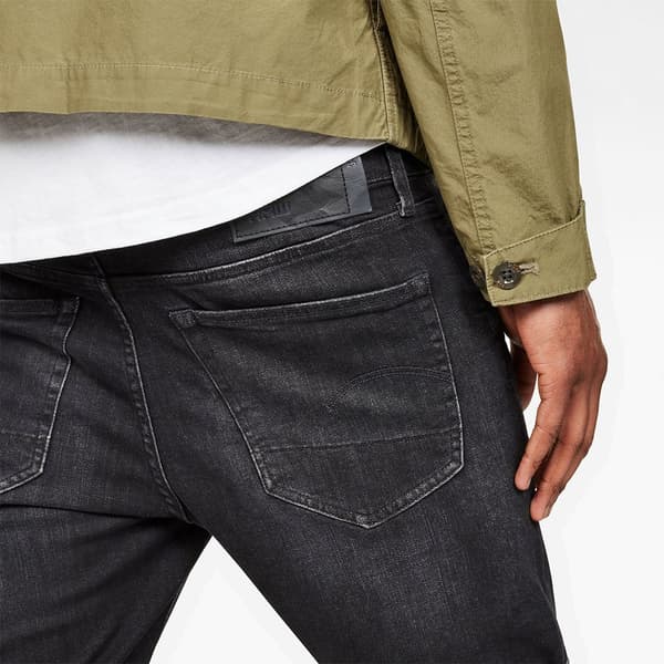 G-star Denim Shorts 3301 Slim Grå 30 Mand