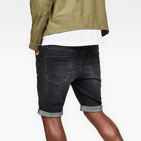 G-star Denim Shorts 3301 Slim Grå 30 Mand