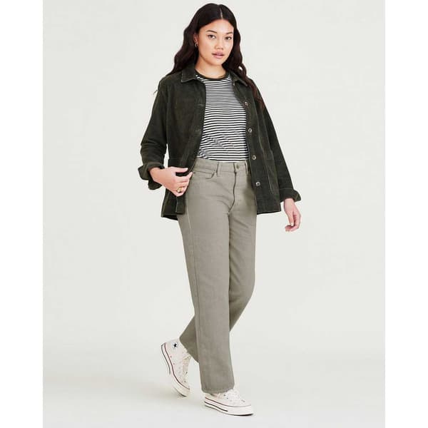Dockers Farkut High Straight Vihreä 28 Nainen