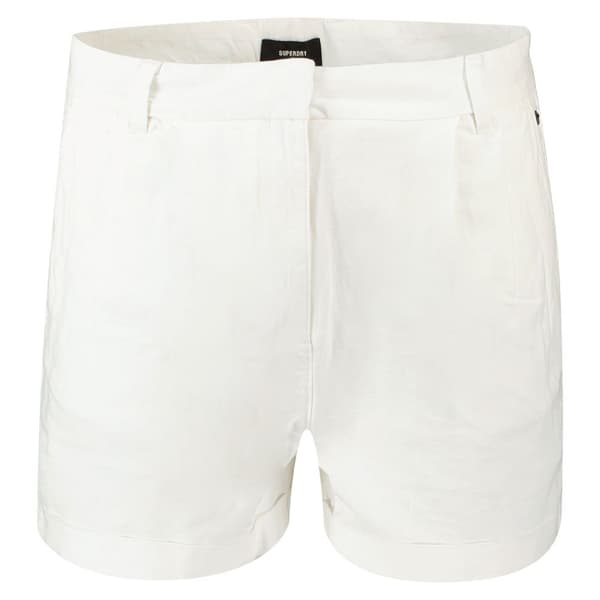 Superdry Shorts Studios Linen Vit M Kvinna