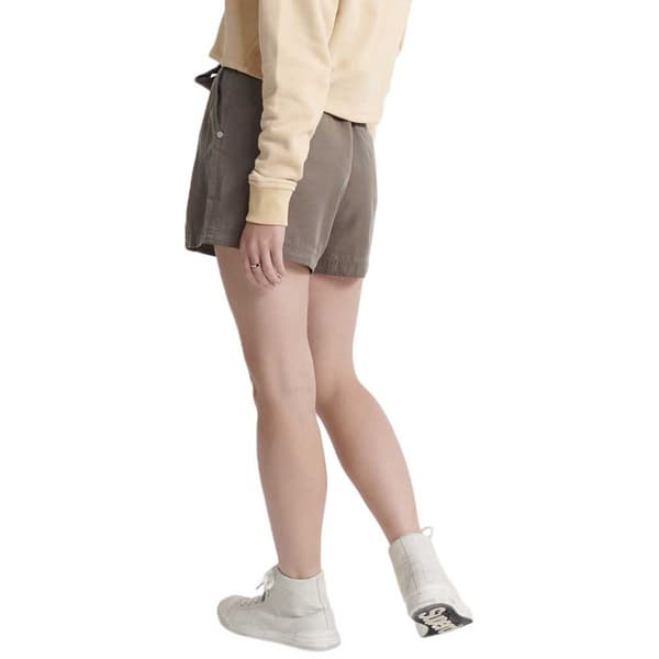Superdry Shorts Byxor Desert Paperbag Grönt S Kvinna