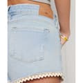 Miniatyrbild 4 av 5: Superdry Jeansshorts Lace Hot Blå 30 Kvinna