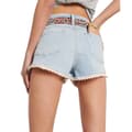 Miniatyrbild 2 av 5: Superdry Jeansshorts Lace Hot Blå 30 Kvinna