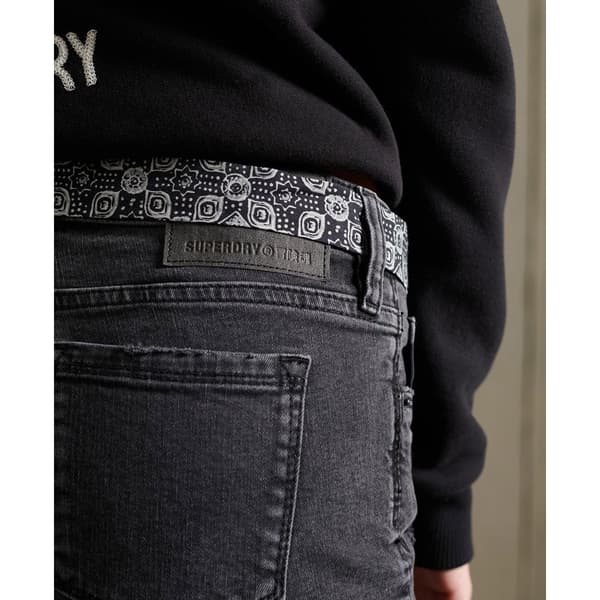 Superdry Jeansshorts Lace Hot Svart 28 Kvinna