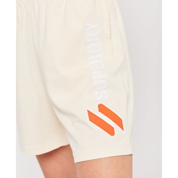 Superdry Shortsit Code Sl Applique Boy Valkoinen XS Nainen