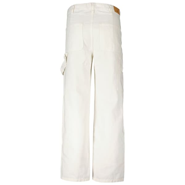 Superdry Byxor High Rise Carpenter Vit 28 / 32 Kvinna