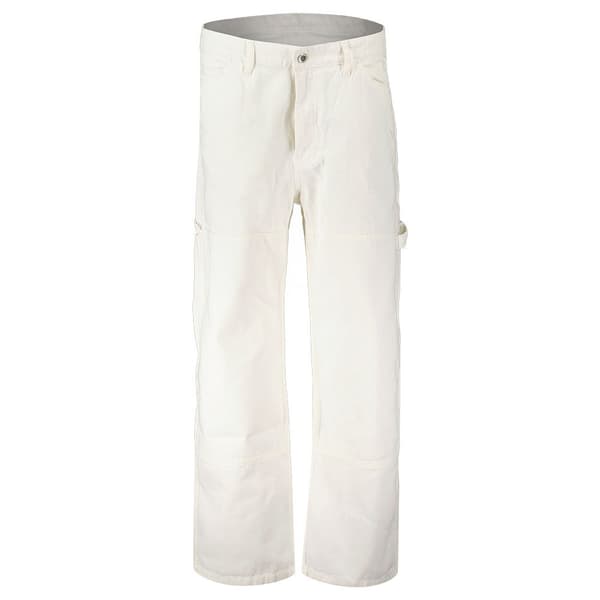 Superdry Byxor High Rise Carpenter Vit 28 / 32 Kvinna
