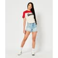 Pikkukuva 4 / 4: Superdry Shortsit Vintage Mid Rise Slim Harmaa 26 Nainen