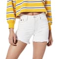 Pikkukuva 1 / 5: Superdry Shortsit Vintage Mid Rise Slim Valkoinen 26 Nainen