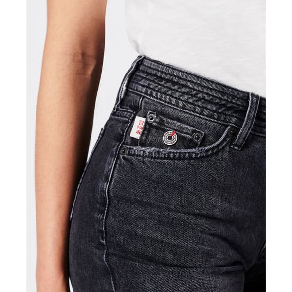 Superdry Shortsit Vintage Mid Rise Slim Musta 28 Nainen
