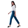 Miniatyrbillede 3 af 5: Salsa Jeans 126042-850 Cropped True Slim Cropped True Slim Jeans Blå 29 / 28 Kvinde