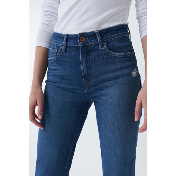 Salsa Jeans 126042-850 Cropped True Slim Cropped True Slim Jeans Blå 29 / 28 Kvinde
