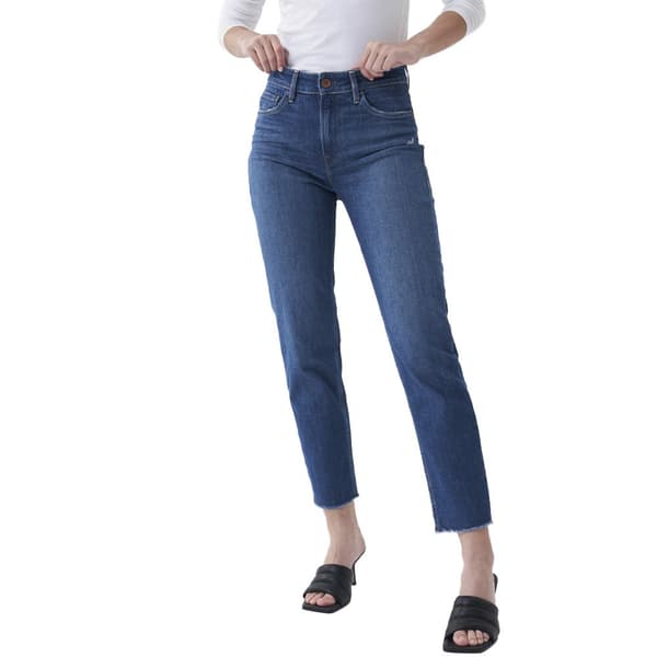 Salsa Jeans 126042-850 Cropped True Slim Cropped True Slim Jeans Blå 29 / 28 Kvinde
