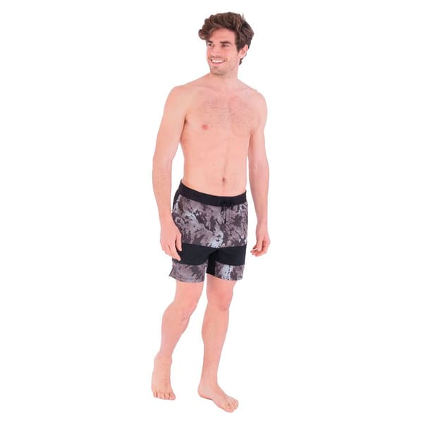 Hurley Sweat Shorts Exp Phntm+ Trek Ii Apex 17.5´´ Grå S Mand