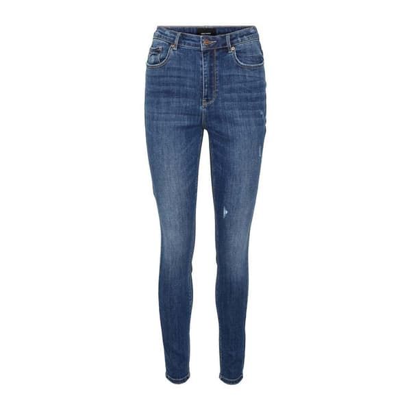 Vero Moda Jeans Med Hög Midja Sophia Skinny Destr Li388 Blå S / 30 Kvinna
