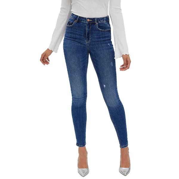 Vero Moda Jeans Med Hög Midja Sophia Skinny Destr Li388 Blå S / 30 Kvinna