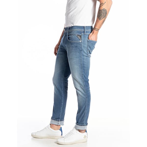 Replay Jeans M914y .000.661 Y74 Blå 32 / 30 Mand