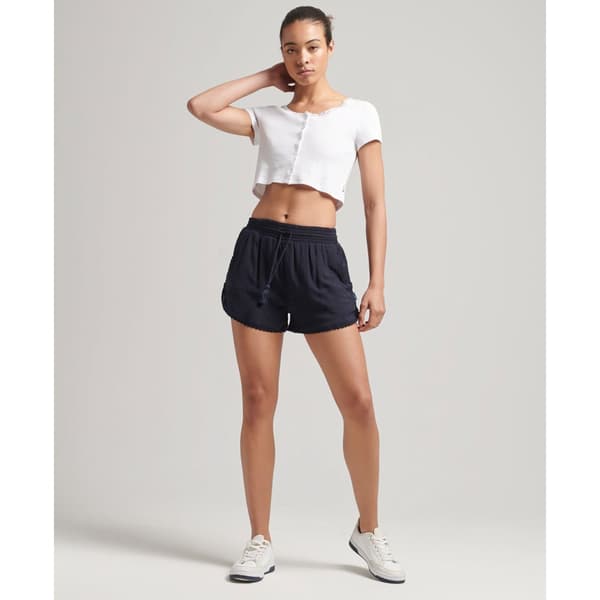 Superdry Shortsit Vintage Beach Musta XS Nainen