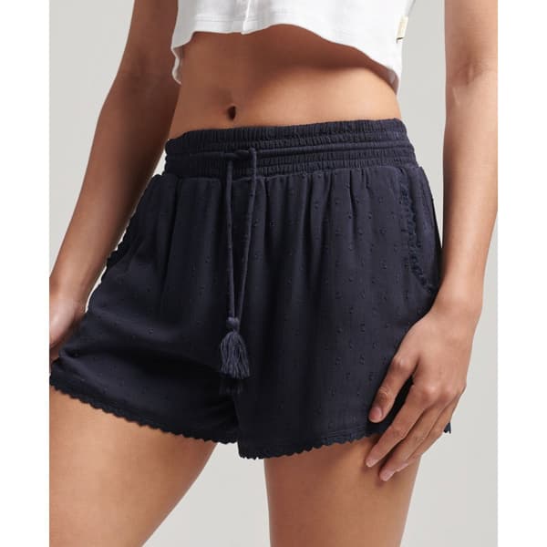 Superdry Shortsit Vintage Beach Musta L Nainen